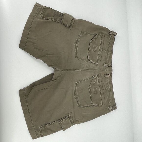 Adam Levine Cargo Shorts Men 40 Olive Green 100% Cotton Mid-Rise Classic Outdoor - Picture 13 of 16